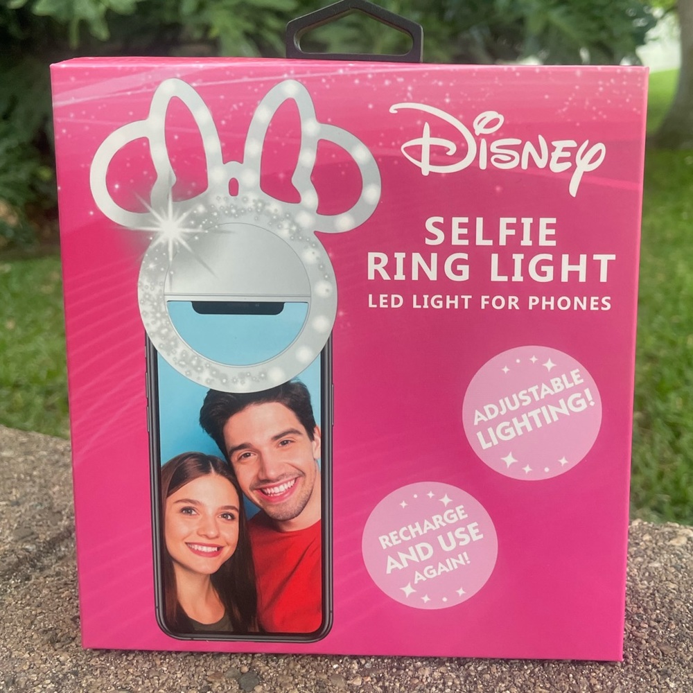 NIB Disney Minnie Mouse selfie ring light